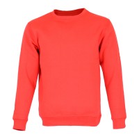 SWEAT SHIRT C/PUNHO COS EM RIBE DELTA VERMELHO 